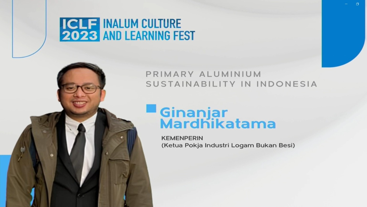 ICLF 2023 - Primary Aluminium Sustainability in Indonesia