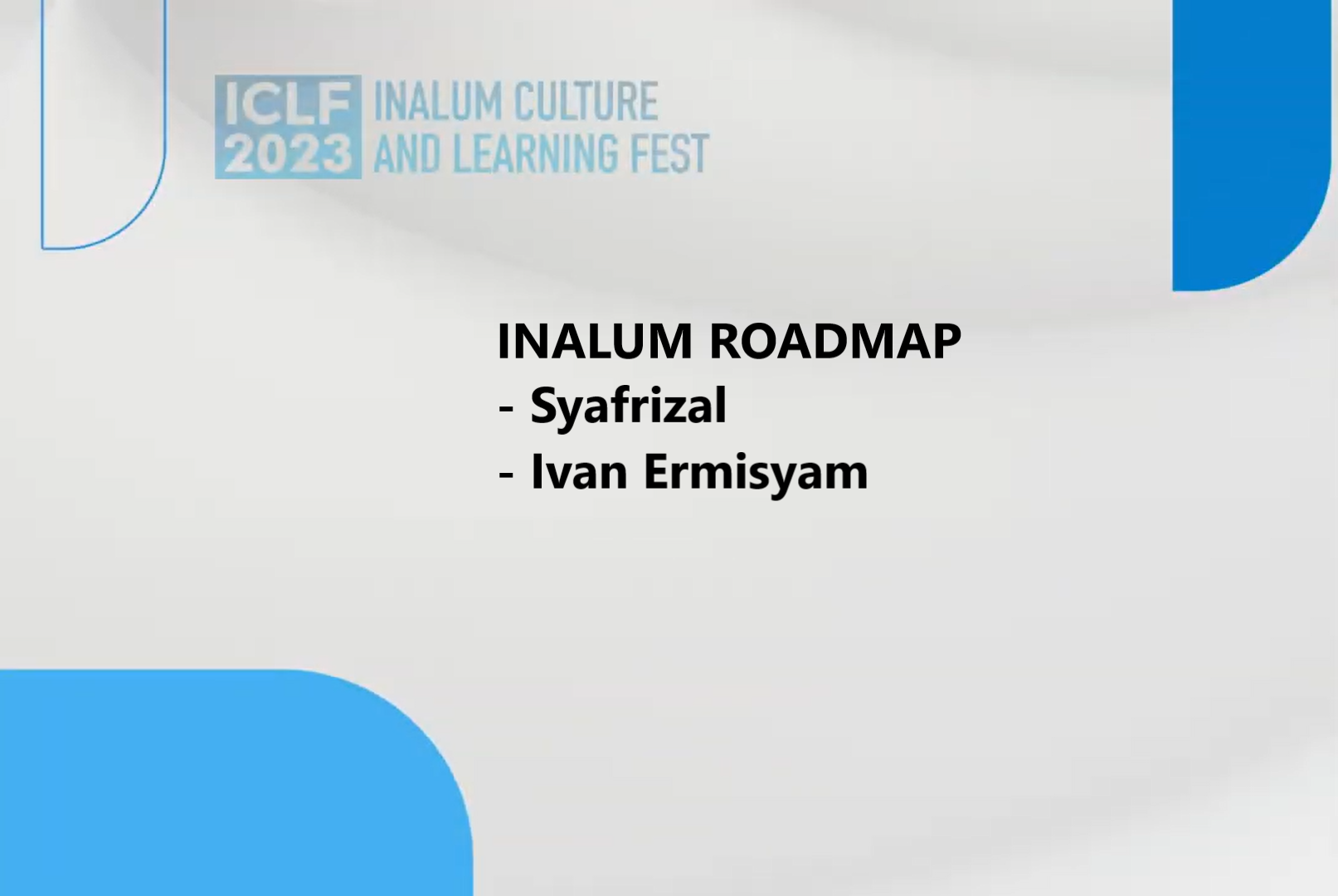 ICLF 2023 - INALUM Roadmap