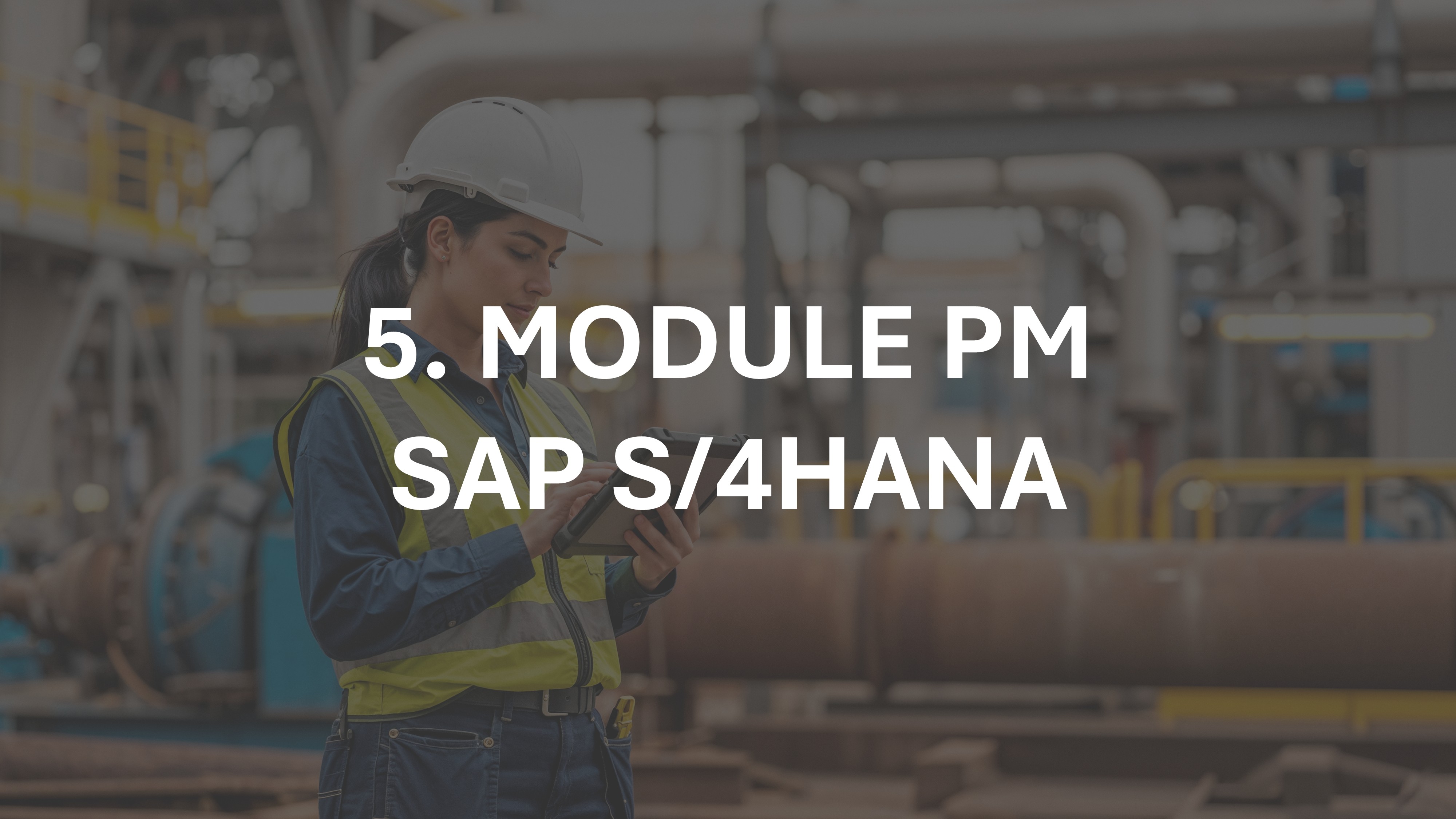 5. Modul Plant Maintenance (PM) SAP S/4HANA